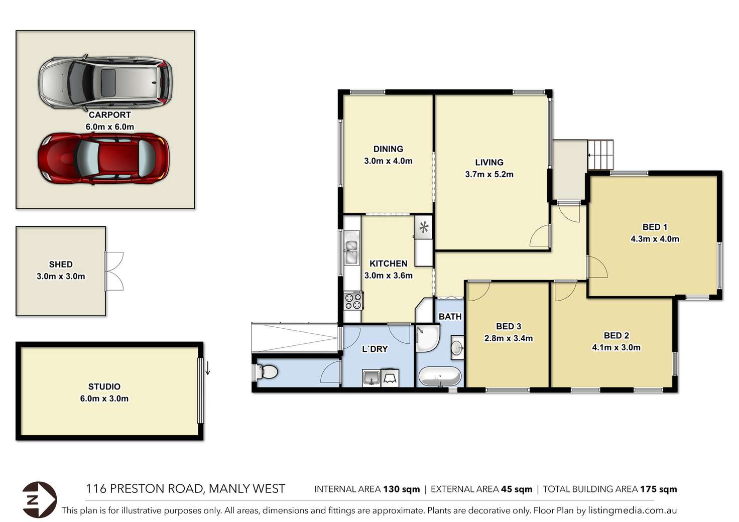 Floorplan of Homely house listing, 116 Preston Road, Manly West QLD 4179