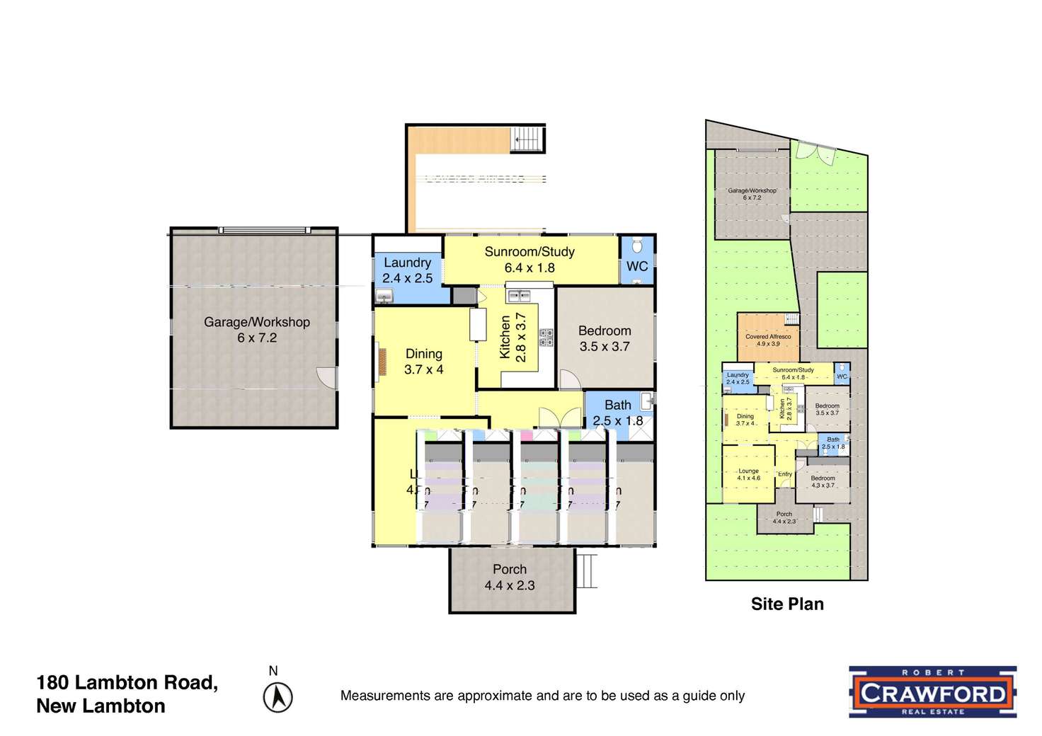 Floorplan of Homely house listing, 180 Lambton Road, New Lambton NSW 2305
