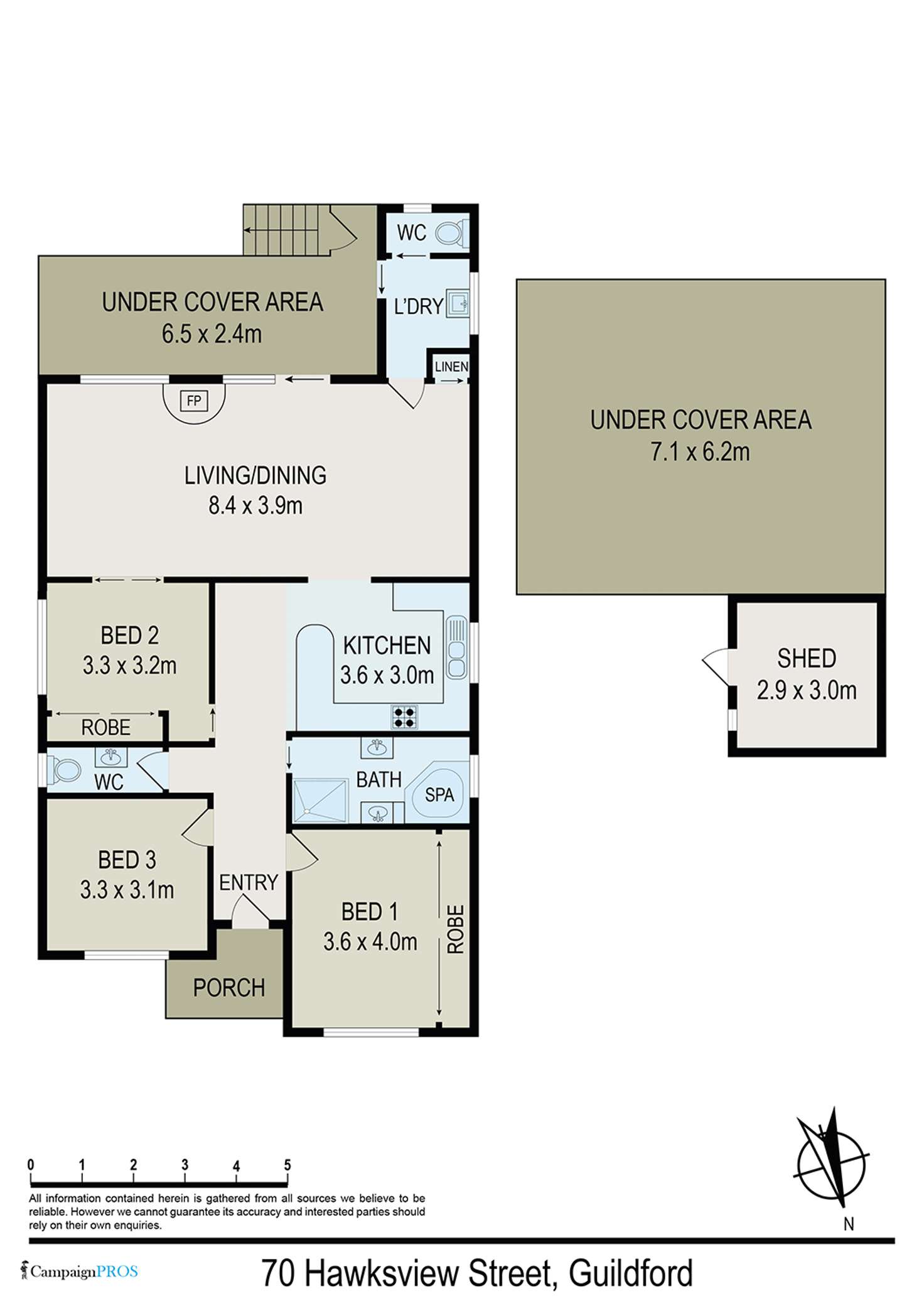 Floorplan of Homely house listing, 70 Hawksview Street, Guildford NSW 2161