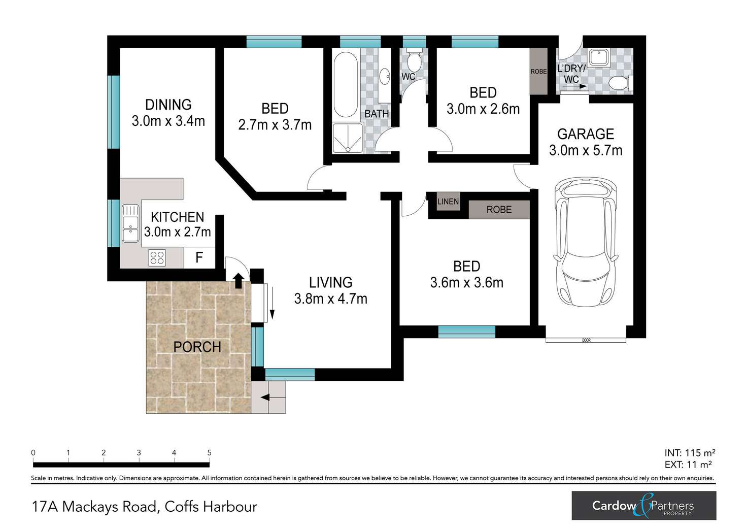 Floorplan of Homely house listing, 17A Mackays Road, Coffs Harbour NSW 2450