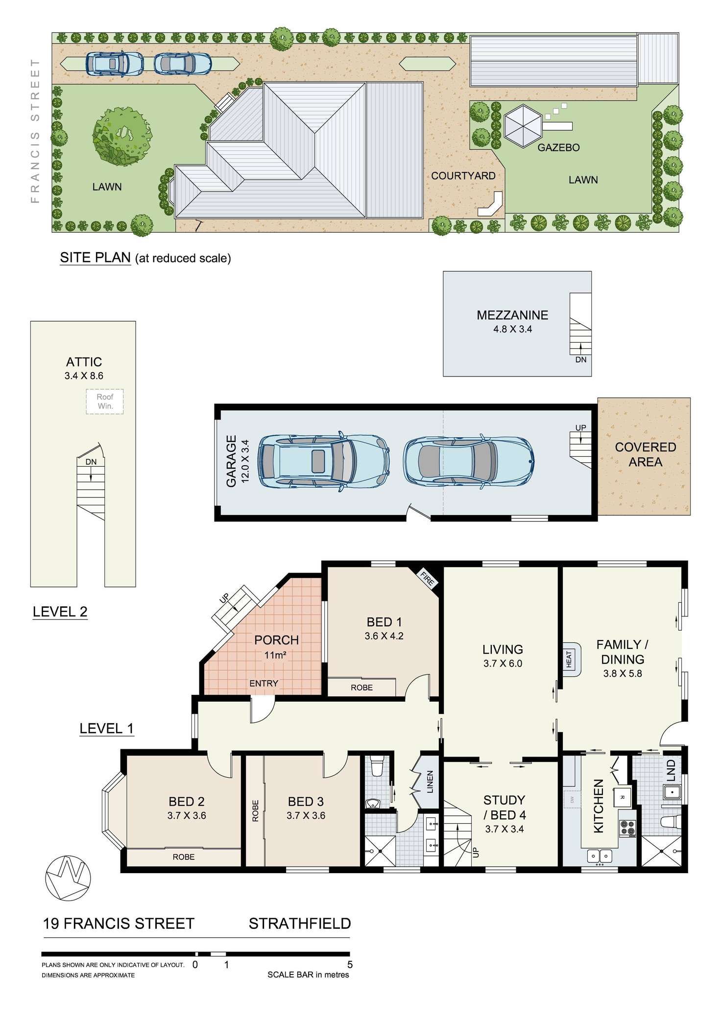 Floorplan of Homely house listing, 19 Francis Street, Strathfield NSW 2135