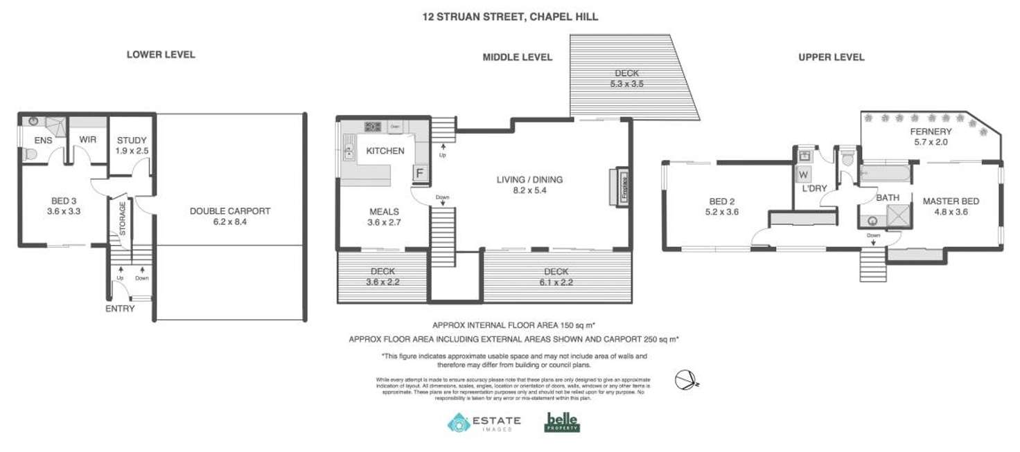 Floorplan of Homely house listing, 12 Struan Street, Chapel Hill QLD 4069
