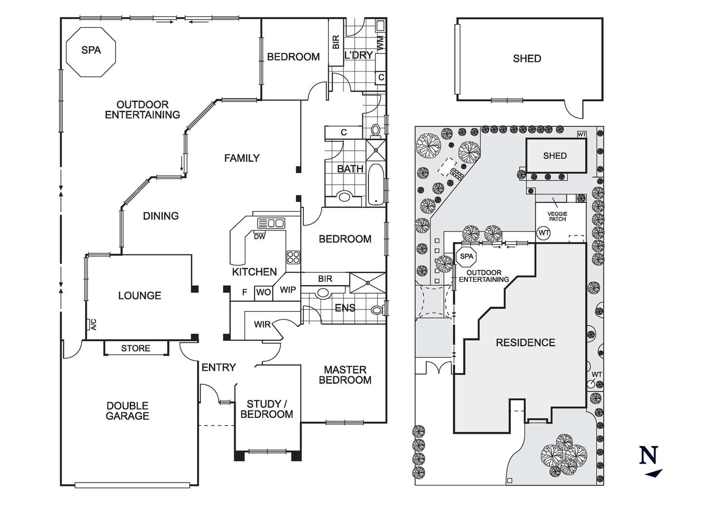 Floorplan of Homely house listing, 11 Stretton Place, Wyndham Vale VIC 3024