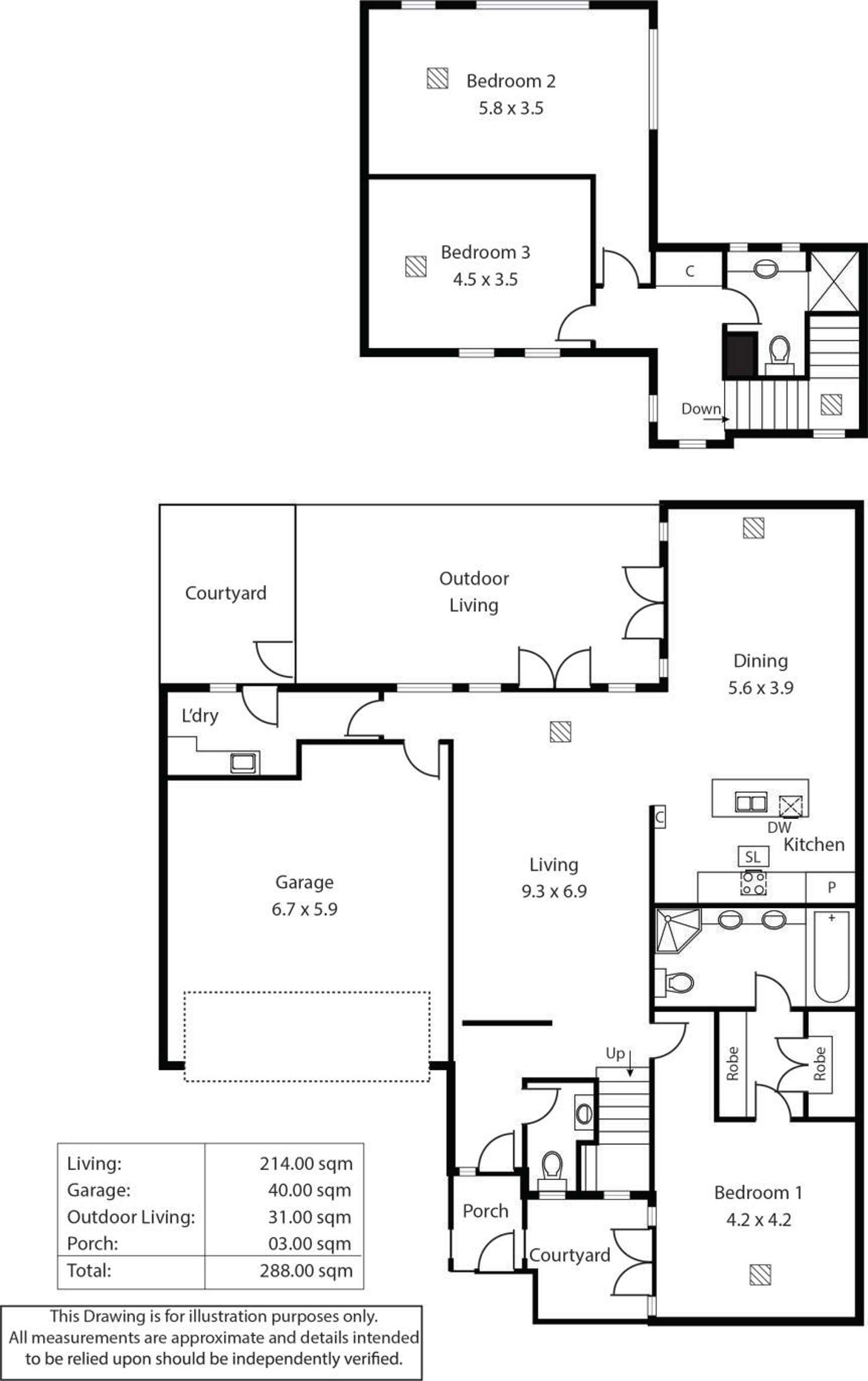 Floorplan of Homely house listing, 84C Osmond Terrace, Norwood SA 5067