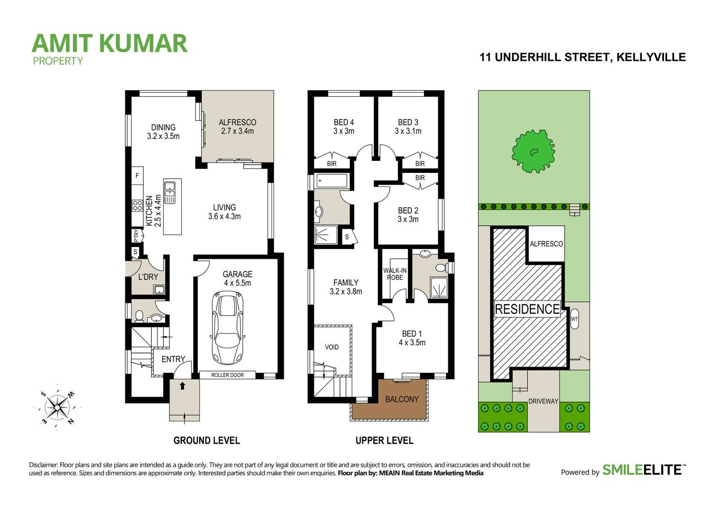 Floorplan of Homely house listing, 11 Underhill Street, Kellyville NSW 2155