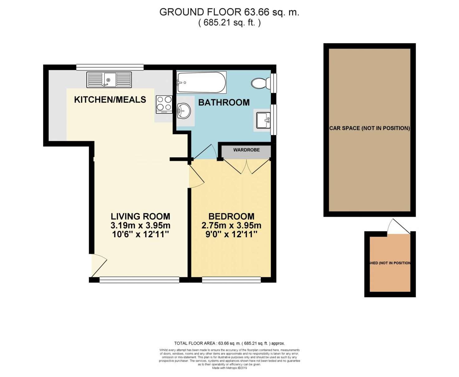 Floorplan of Homely apartment listing, 8/11 Egginton Street, Brunswick West VIC 3055