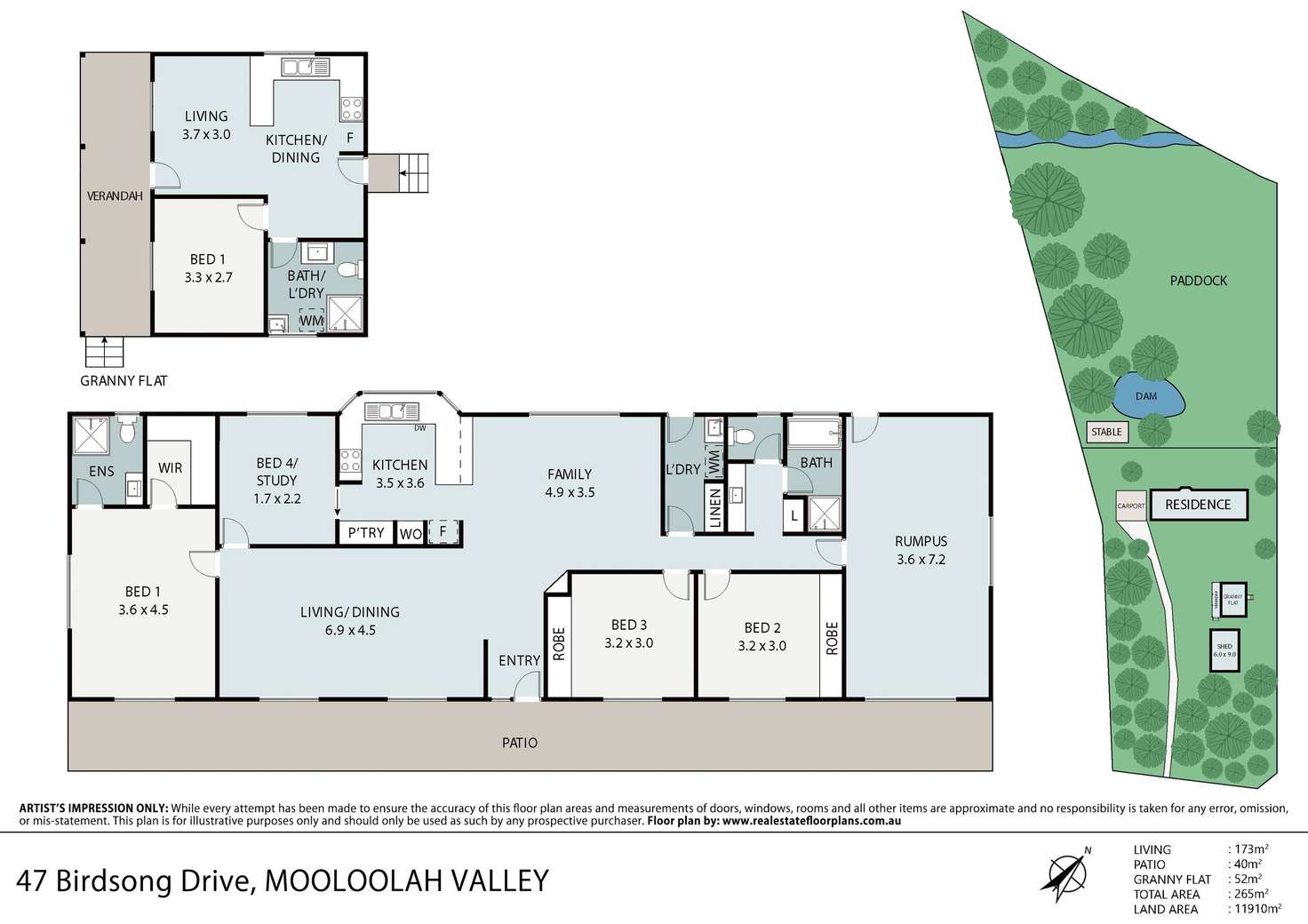 Floorplan of Homely house listing, 47 Birdsong Drive, Mooloolah Valley QLD 4553