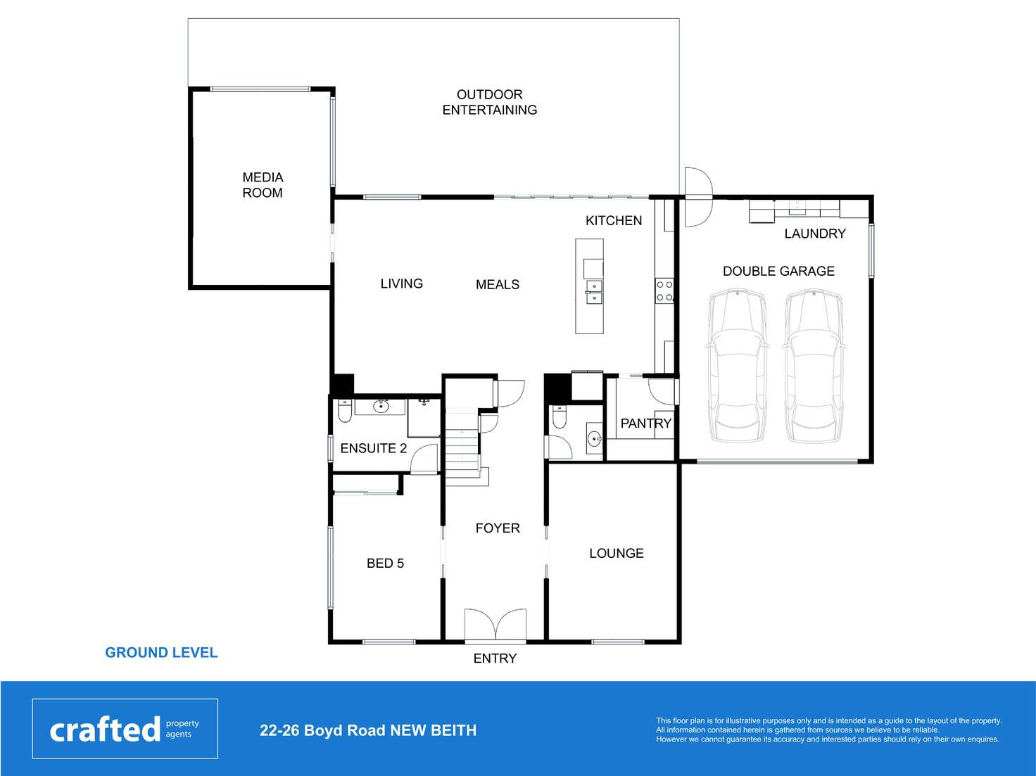 Floorplan of Homely house listing, 22-26 Boyd Road, New Beith QLD 4124