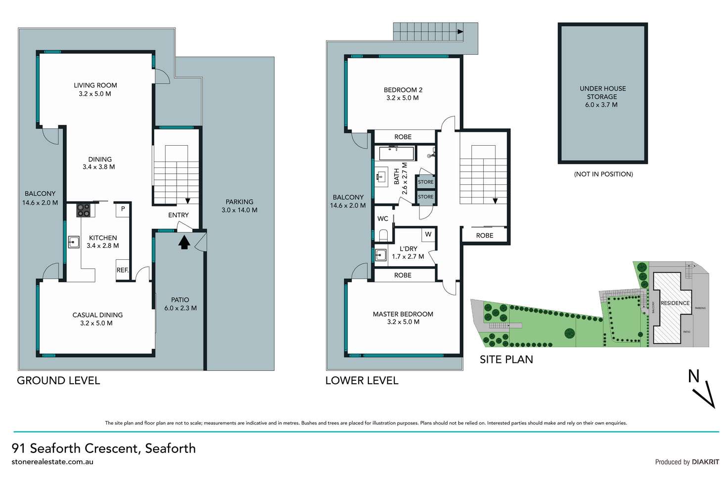 Floorplan of Homely house listing, 91 Seaforth Crescent, Seaforth NSW 2092