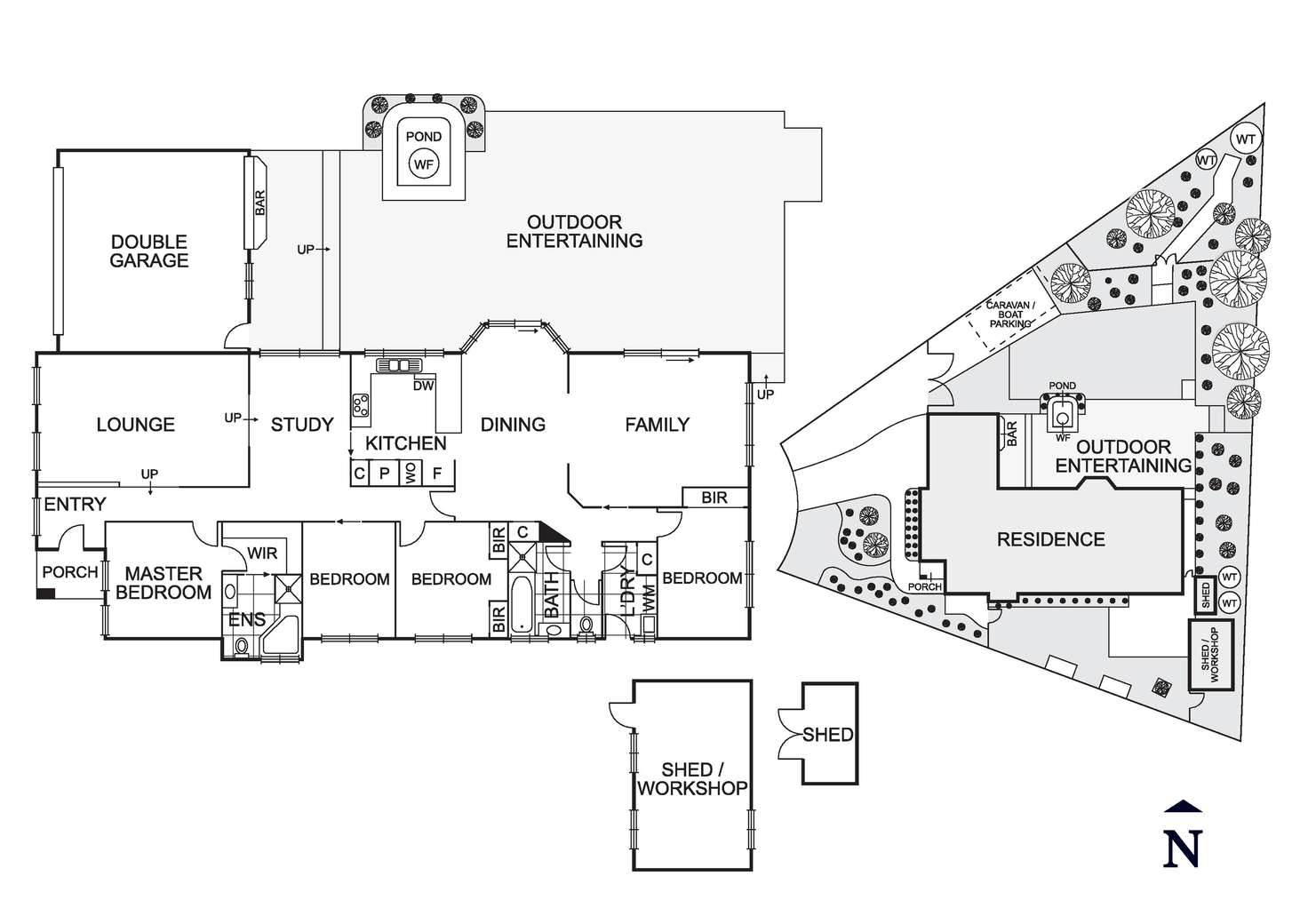 Floorplan of Homely house listing, 3 Hudson Place, Hoppers Crossing VIC 3029