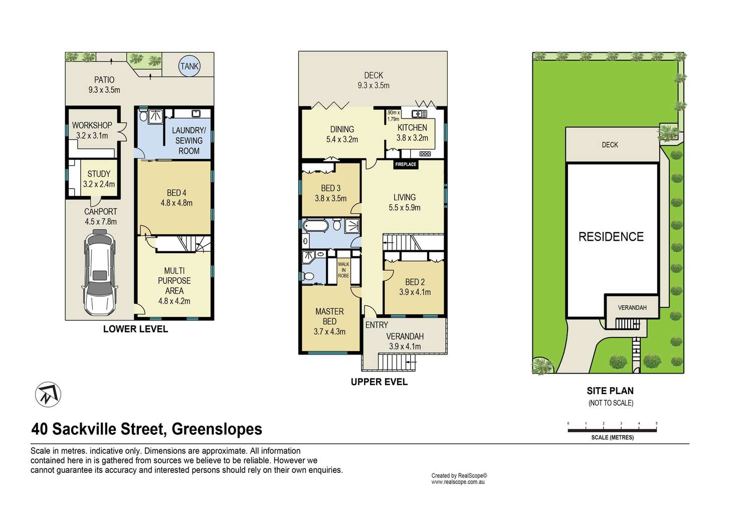 Floorplan of Homely house listing, 40 Sackville Street, Greenslopes QLD 4120
