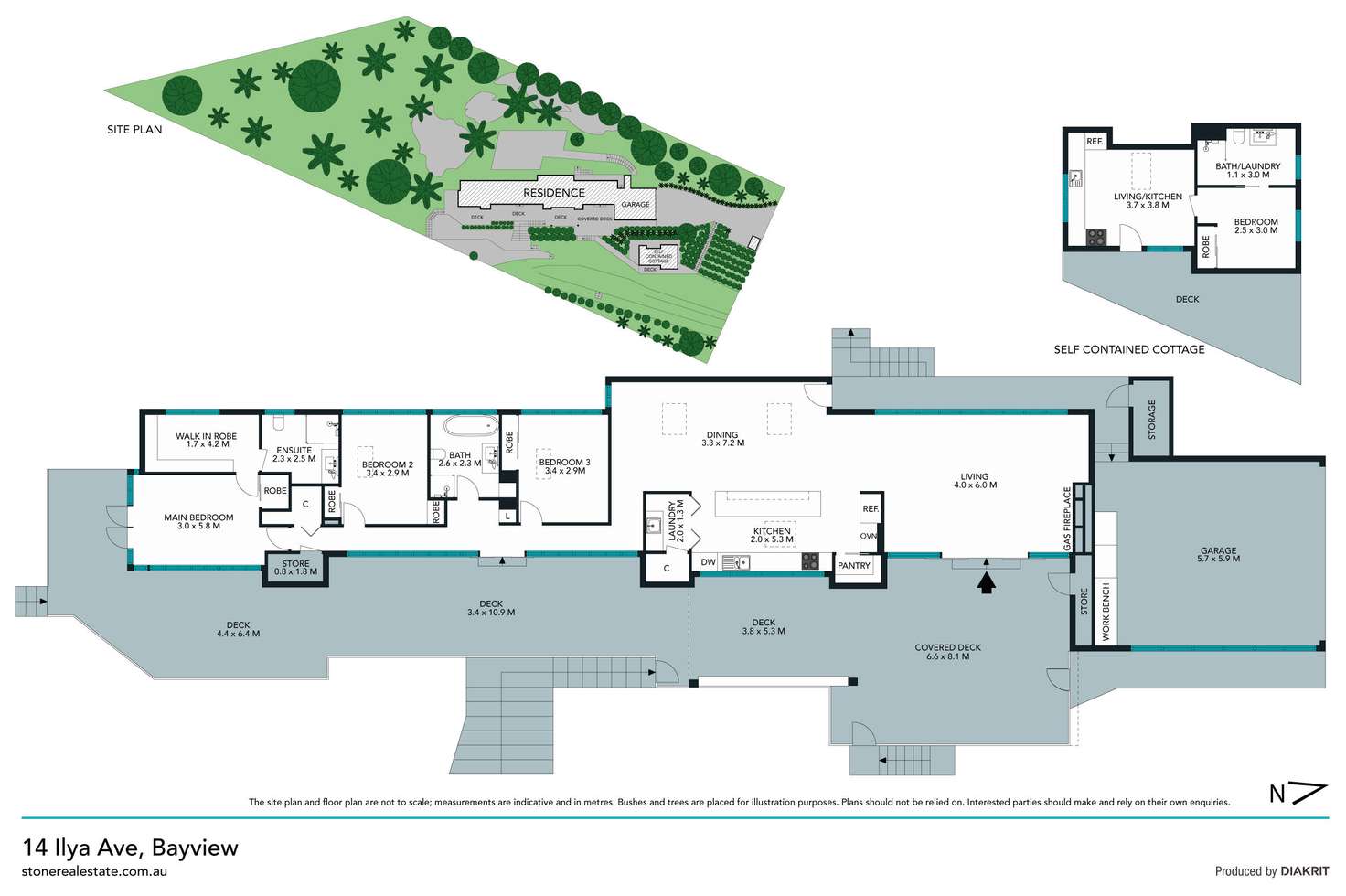 Floorplan of Homely house listing, 14 Ilya Avenue, Bayview NSW 2104