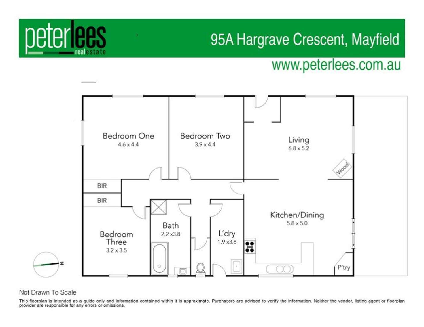 Floorplan of Homely residentialLand listing, 95A Hargrave Crescent, Mayfield TAS 7248