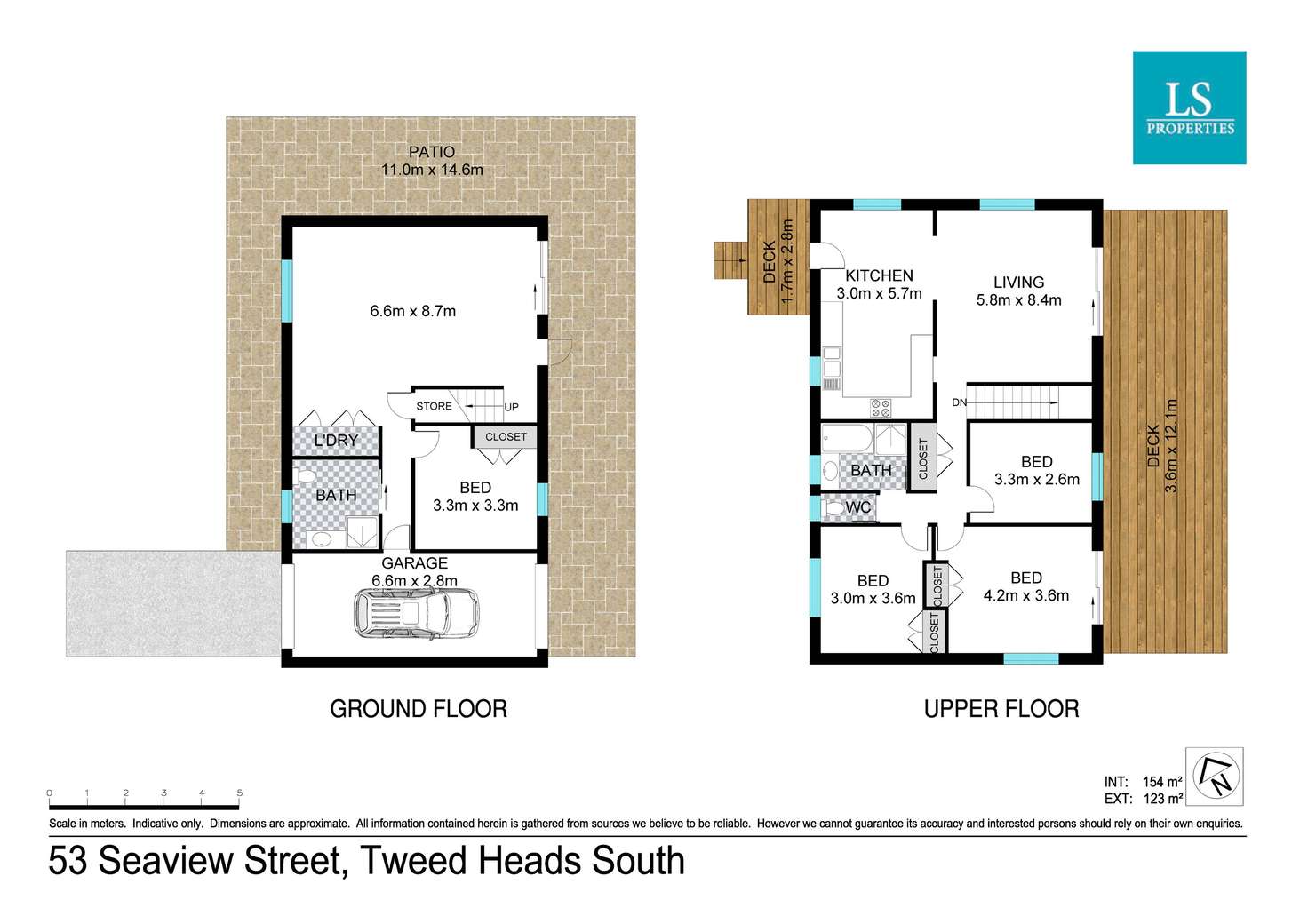 Floorplan of Homely house listing, 53 Seaview Street, Tweed Heads South NSW 2486