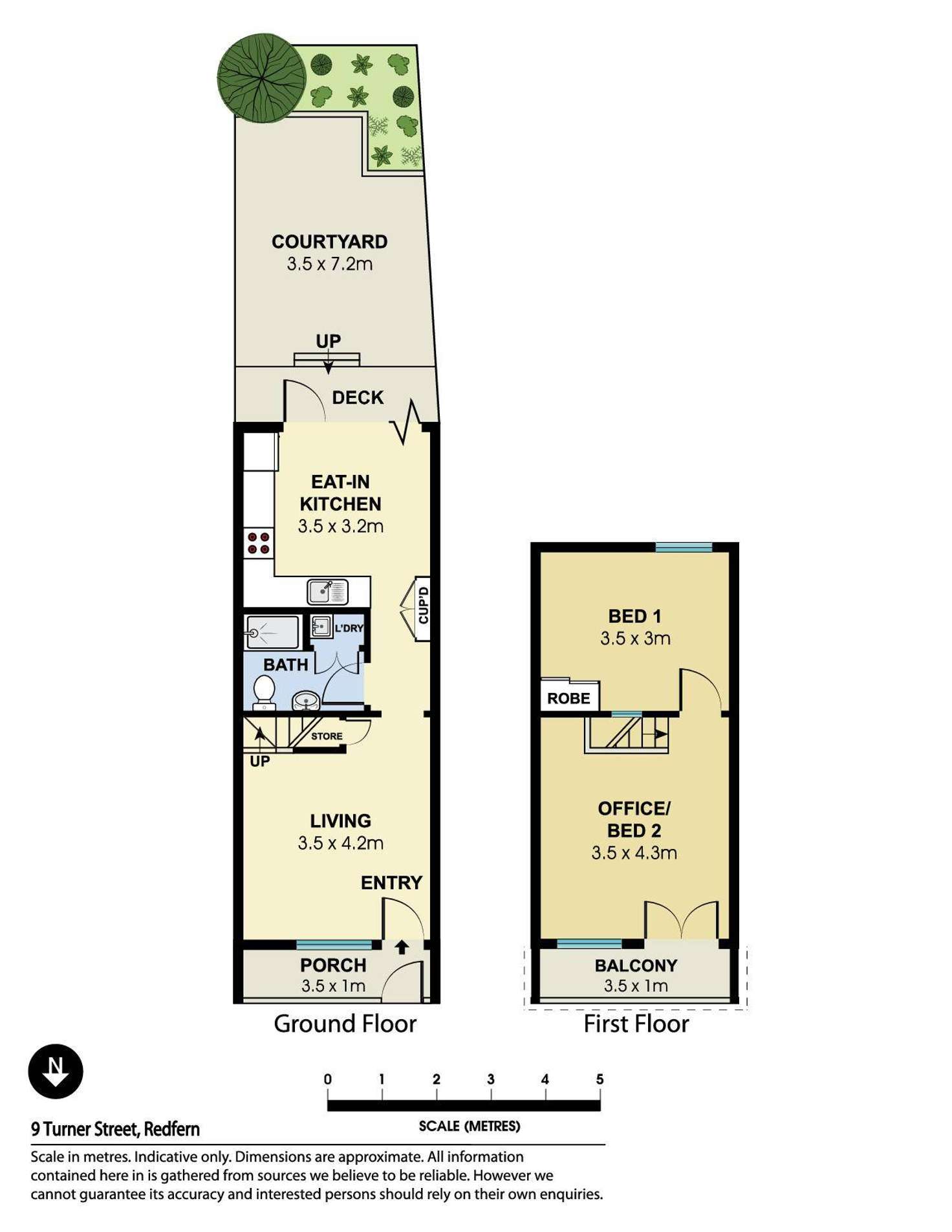 Floorplan of Homely house listing, 9 Turner Street, Redfern NSW 2016