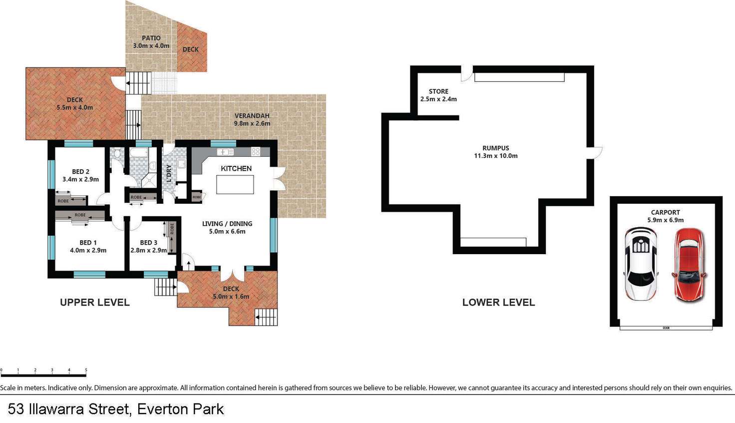 Floorplan of Homely house listing, 53 Illawarra Street, Everton Park QLD 4053