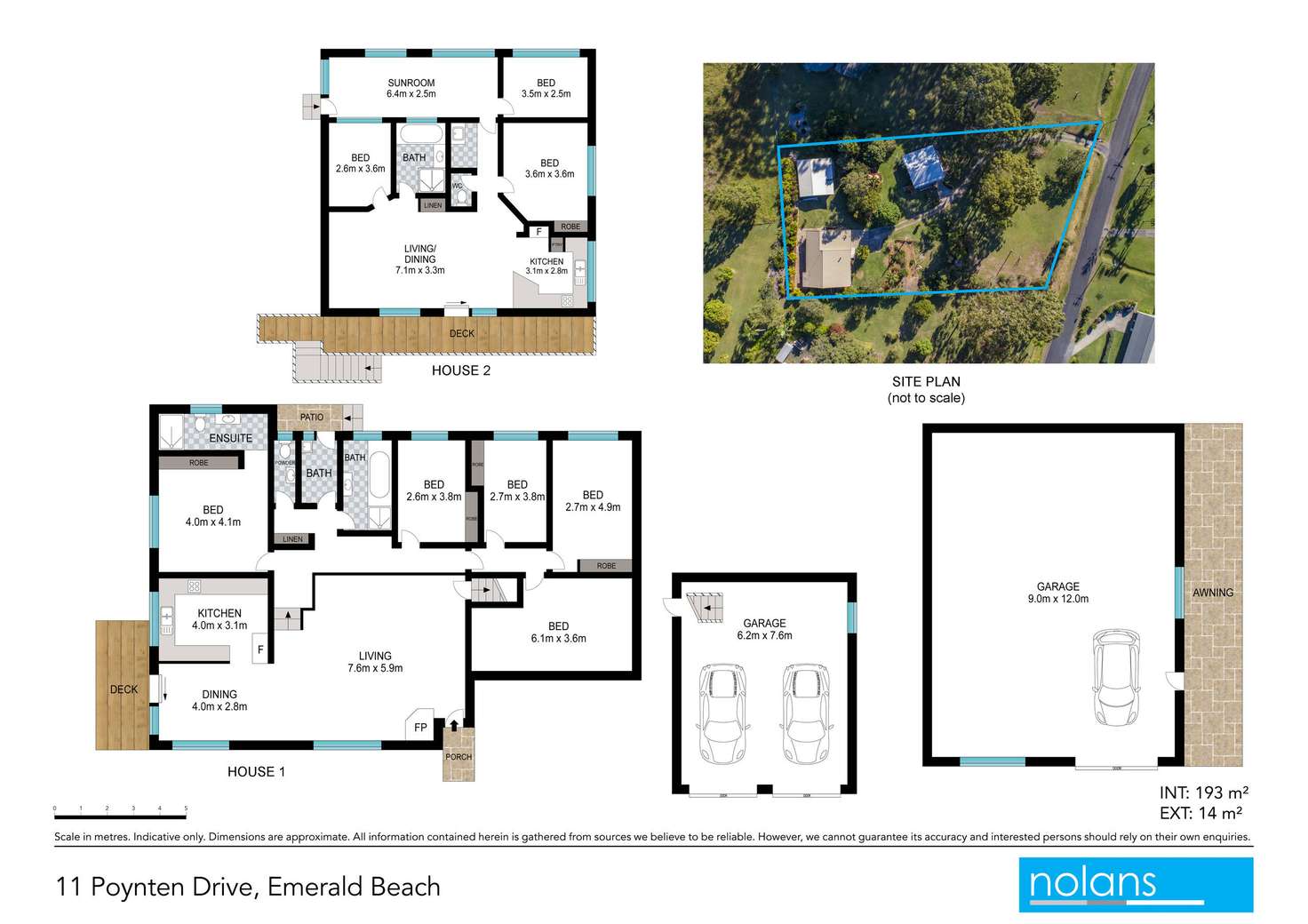 Floorplan of Homely house listing, 11 Poynten Drive, Emerald Beach NSW 2456