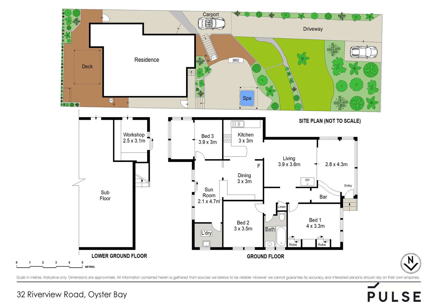 Floorplan of Homely house listing, 32 Riverview Road, Oyster Bay NSW 2225