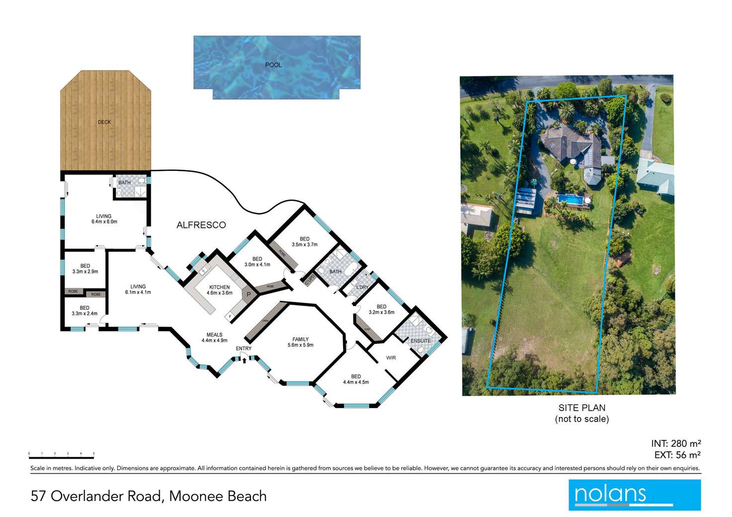 Floorplan of Homely house listing, 57 Overlander Road, Moonee Beach NSW 2450