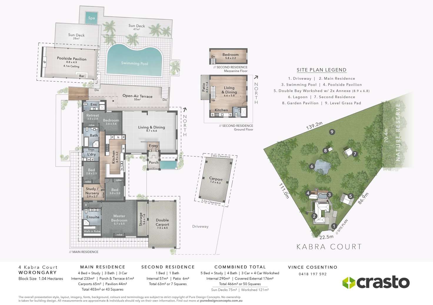 Floorplan of Homely house listing, 4 Kabra Court, Worongary QLD 4213