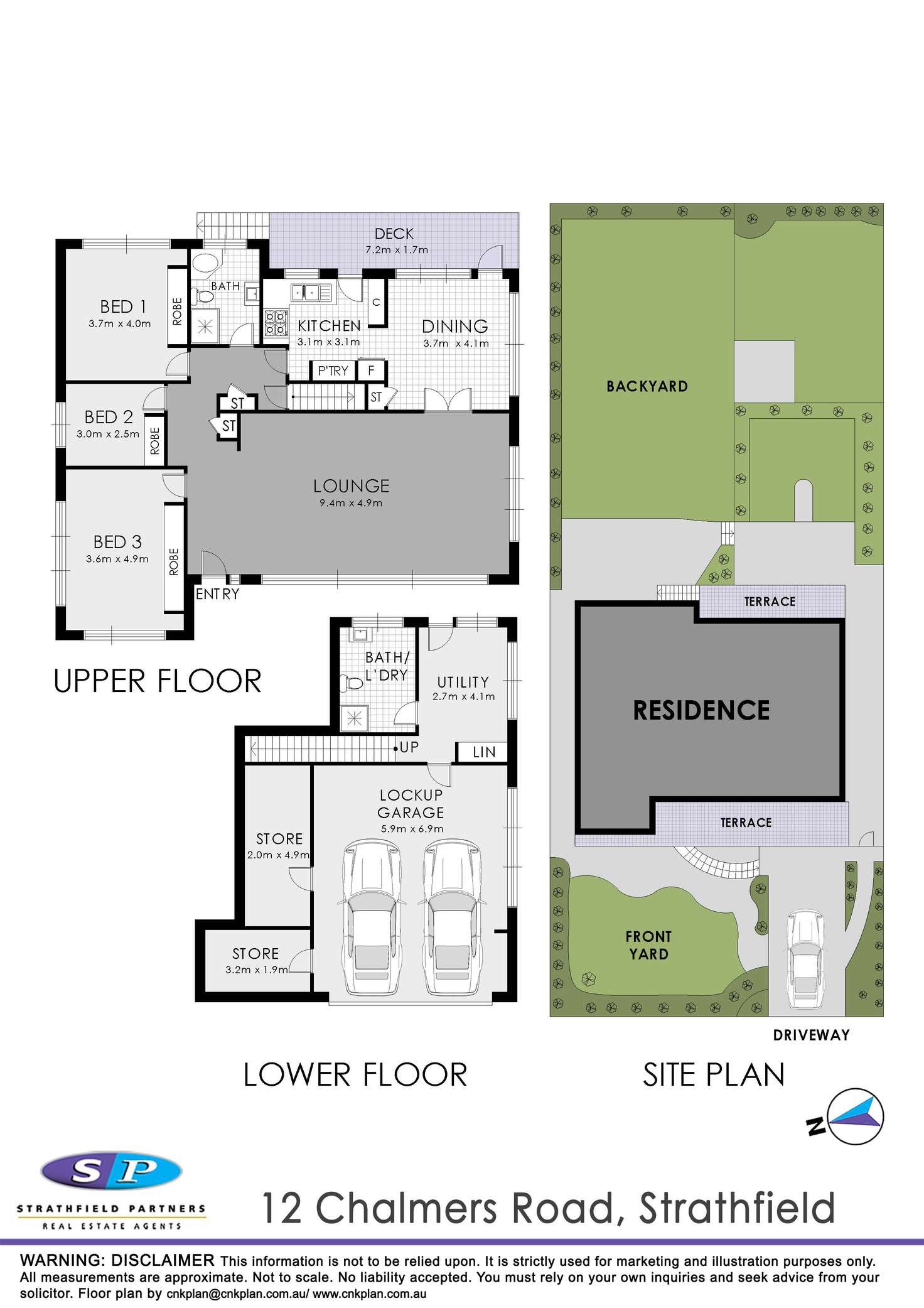 Floorplan of Homely house listing, 12 Chalmers Road, Strathfield NSW 2135