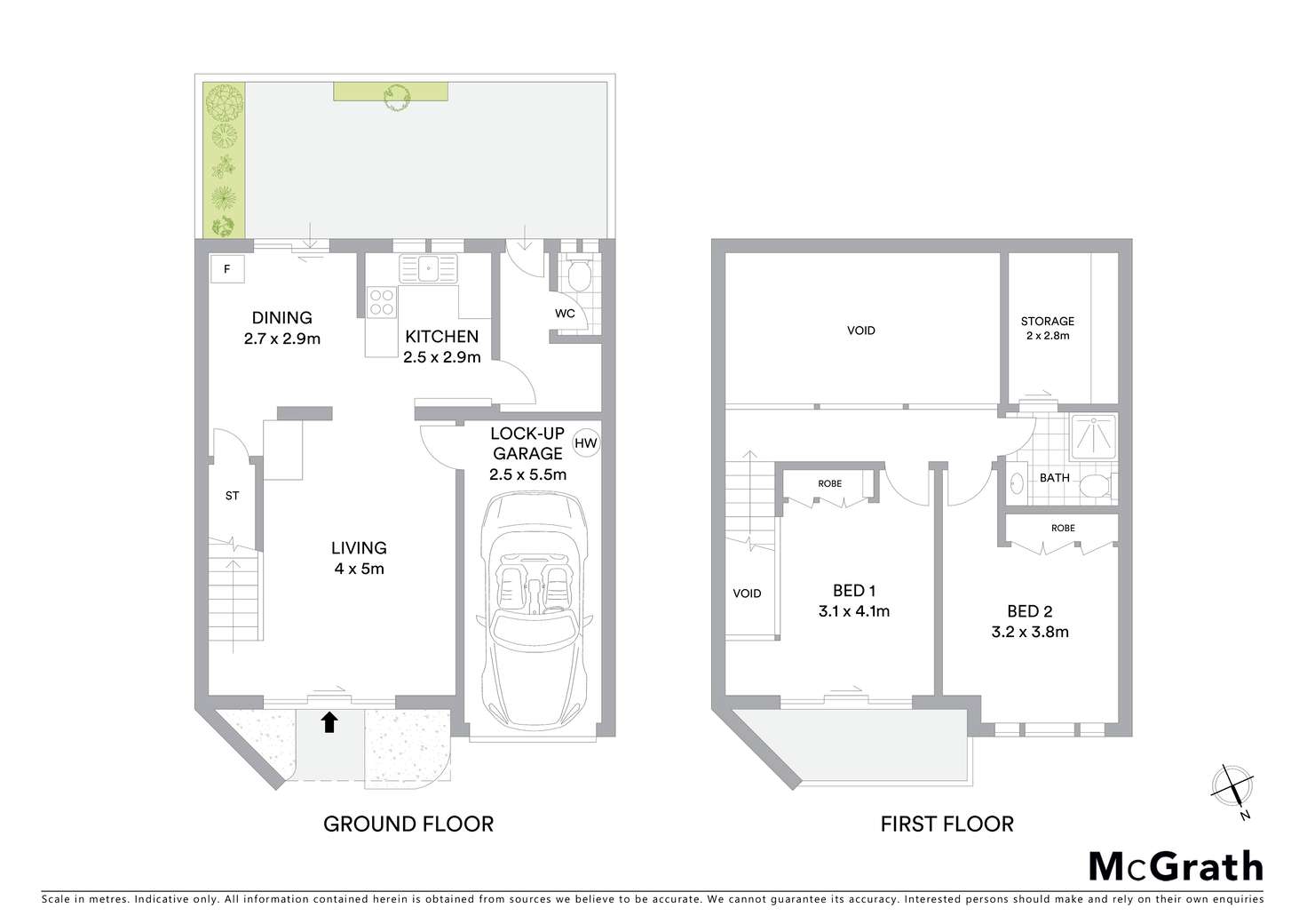 Floorplan of Homely townhouse listing, 3/14 Elizabeth Street, Sawtell NSW 2452