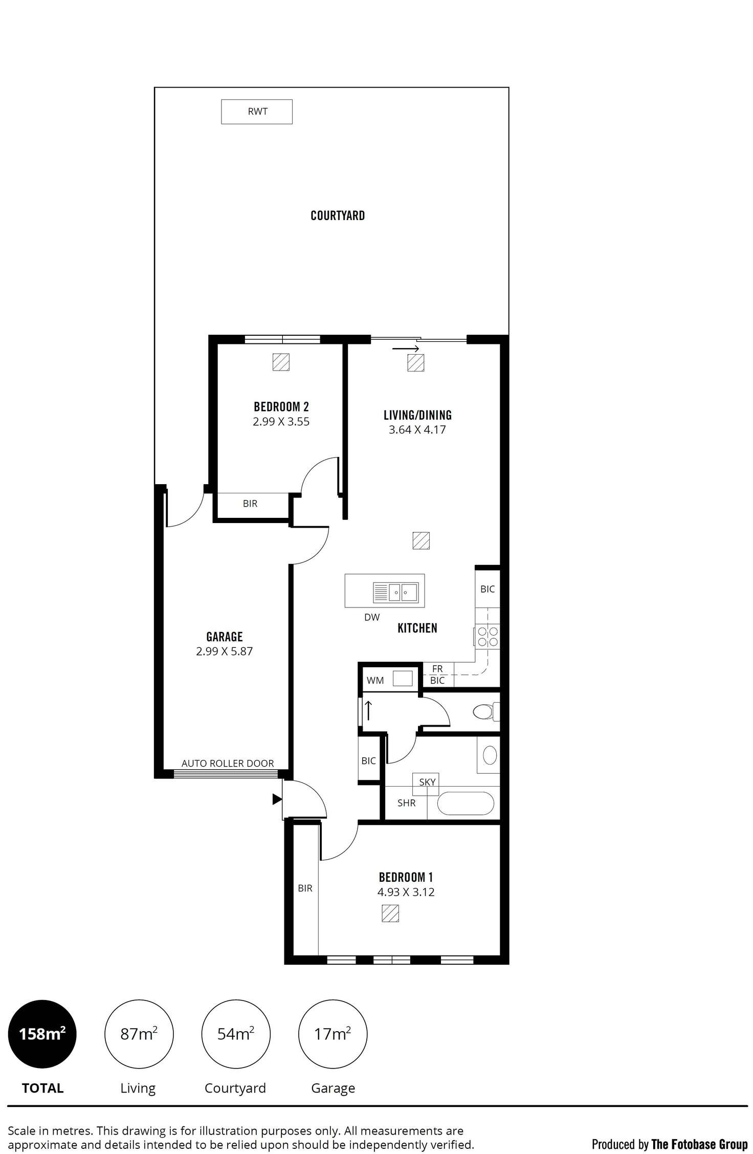 Floorplan of Homely house listing, 117B Sturt Road, Dover Gardens SA 5048