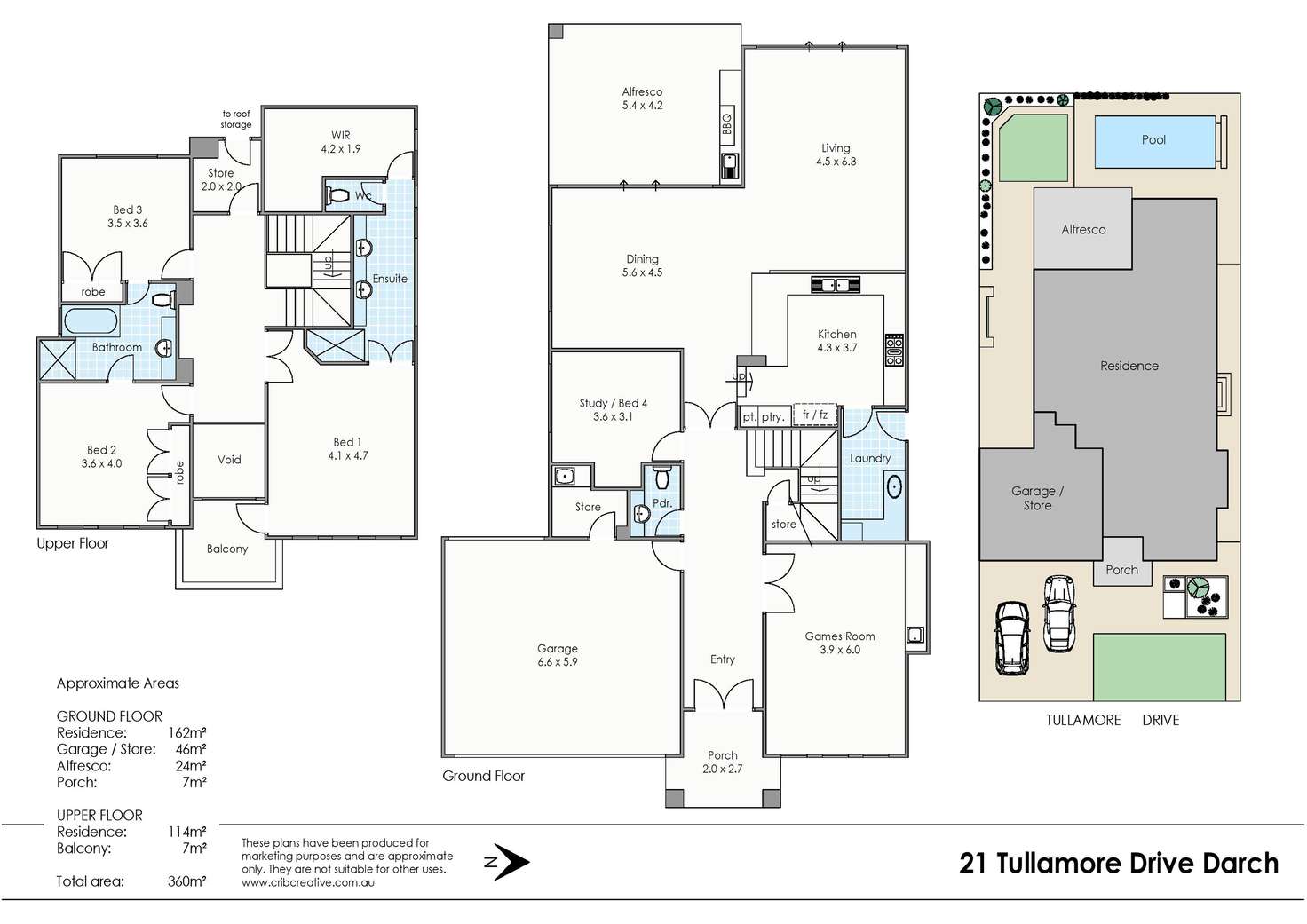 Floorplan of Homely house listing, 21 Tullamore Drive, Darch WA 6065