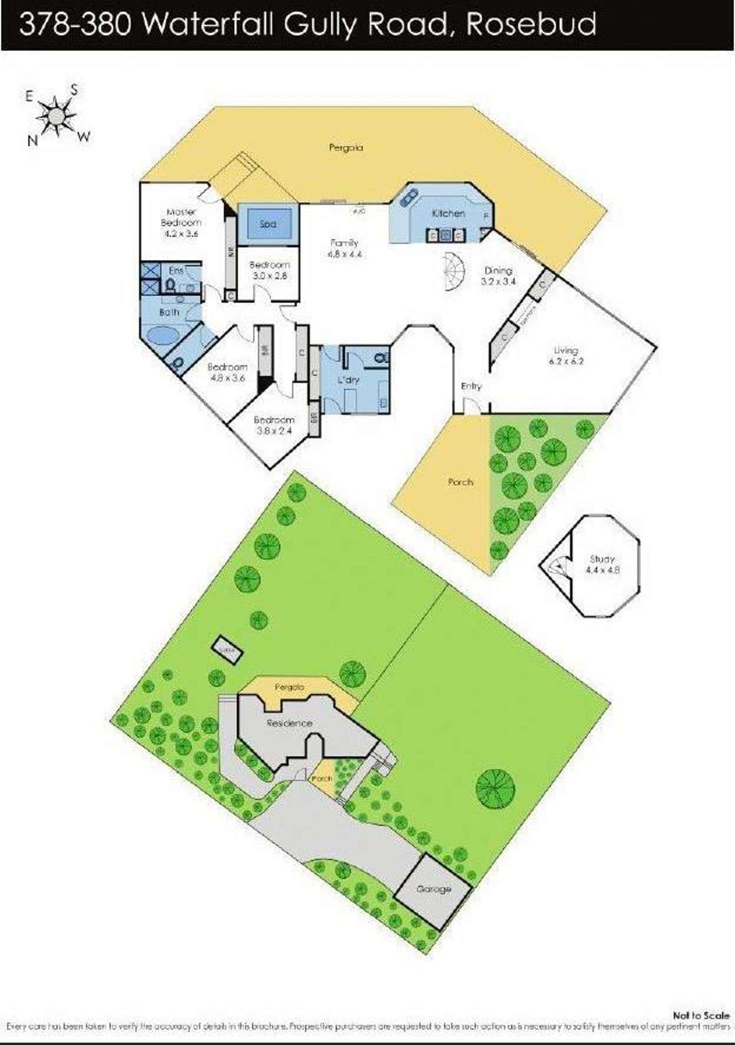 Floorplan of Homely house listing, 378-380 Waterfall Gully Road, Rosebud VIC 3939