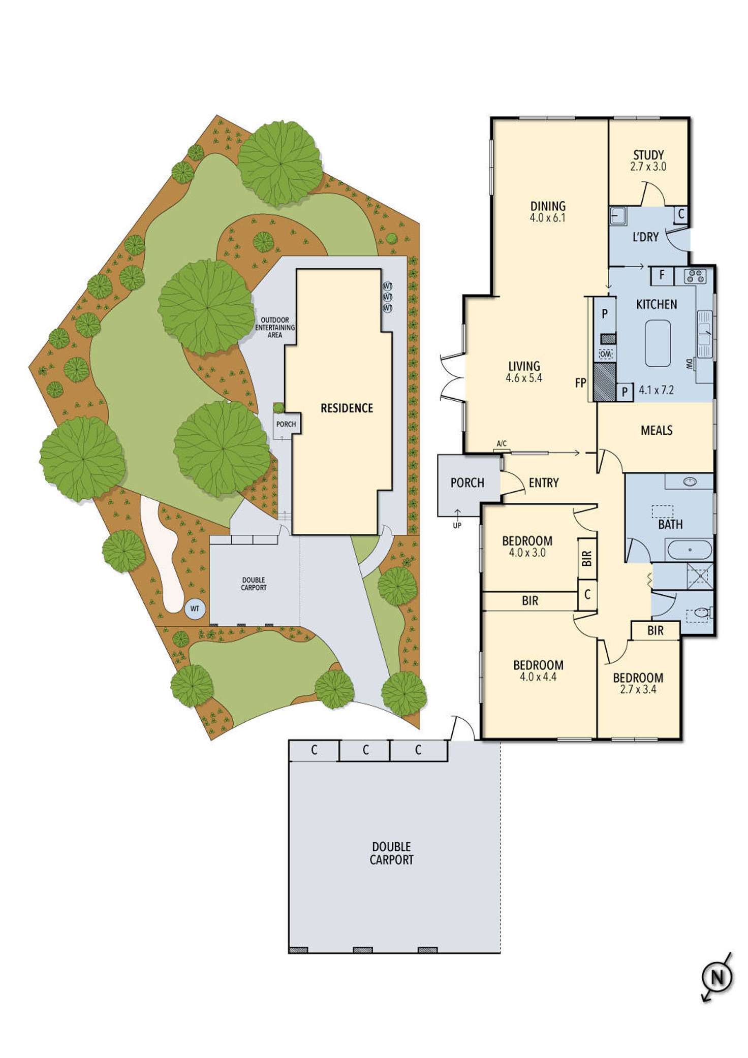 Floorplan of Homely house listing, 3 Kosciusko Court, Wheelers Hill VIC 3150