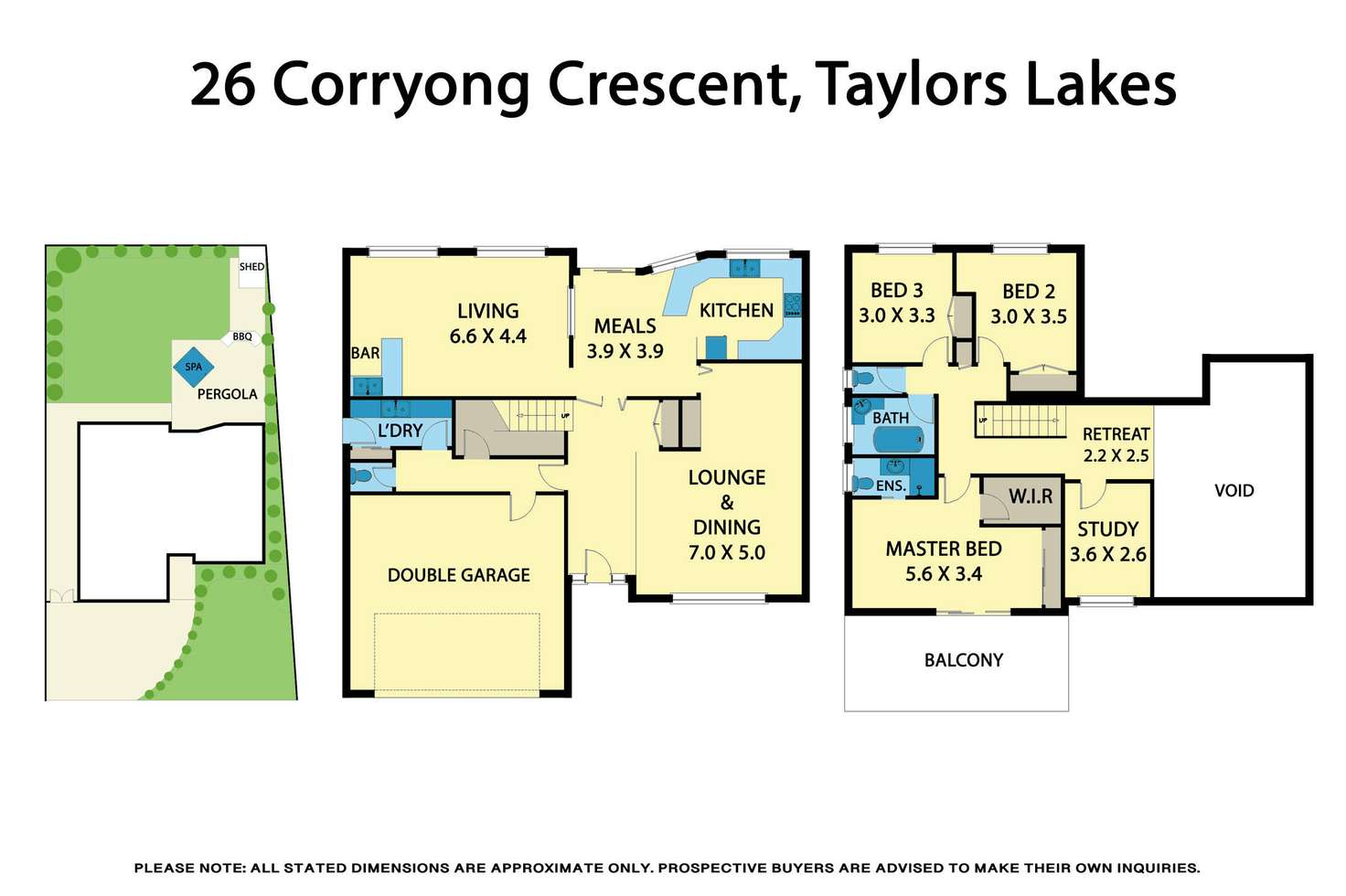 Floorplan of Homely house listing, 26 Corryong Crescent, Taylors Lakes VIC 3038