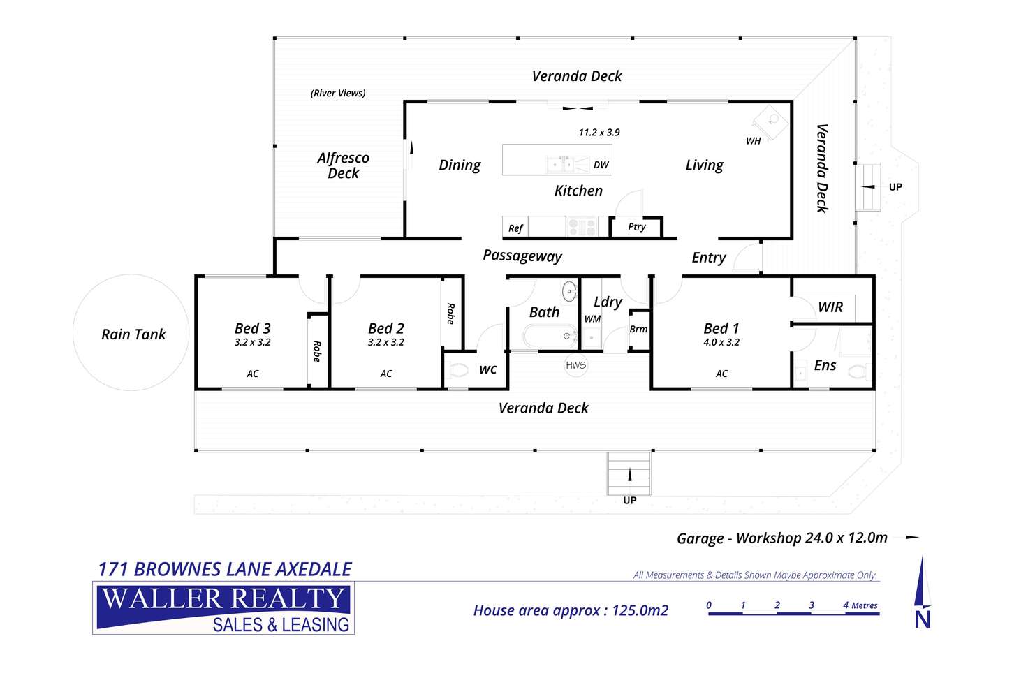 Floorplan of Homely house listing, 171 Brownes Lane, Axedale VIC 3551