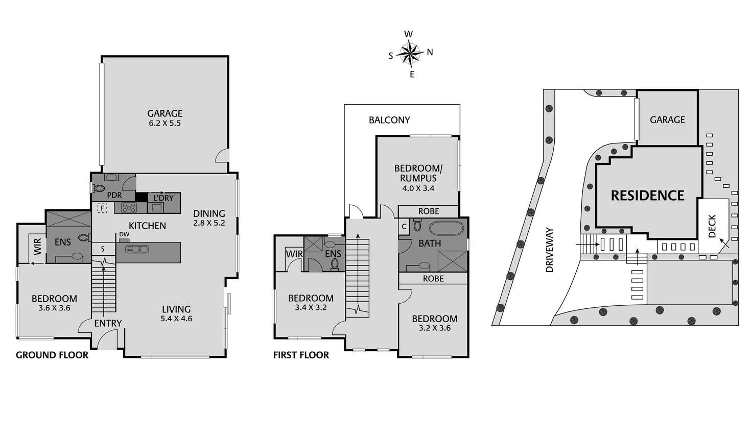 Floorplan of Homely townhouse listing, 1/29 Para Road, Lower Plenty VIC 3093