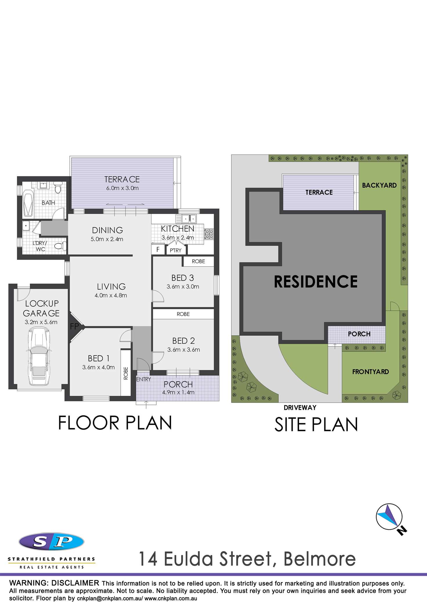 Floorplan of Homely house listing, 14 Eulda Street, Belmore NSW 2192