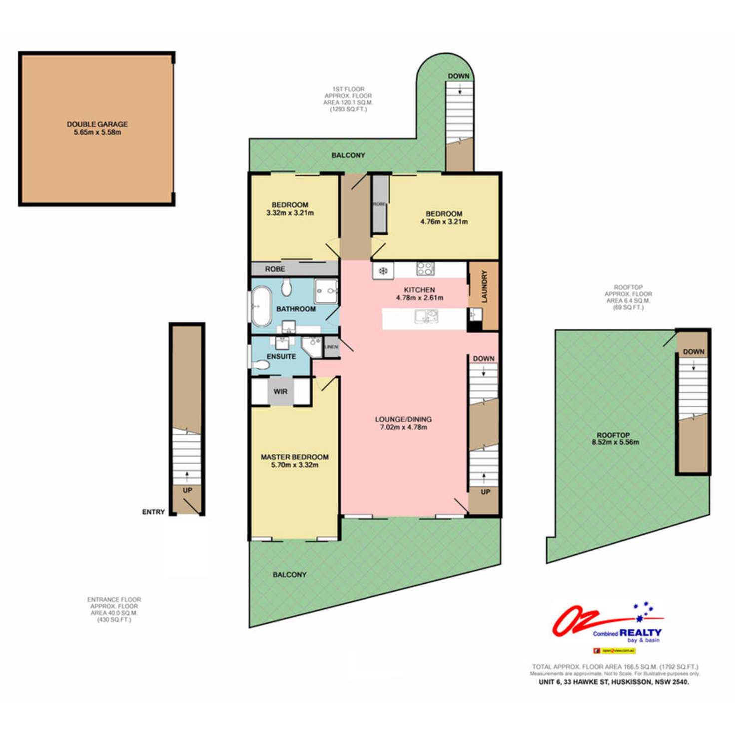 Floorplan of Homely apartment listing, 6/33 Hawke Street, Huskisson NSW 2540