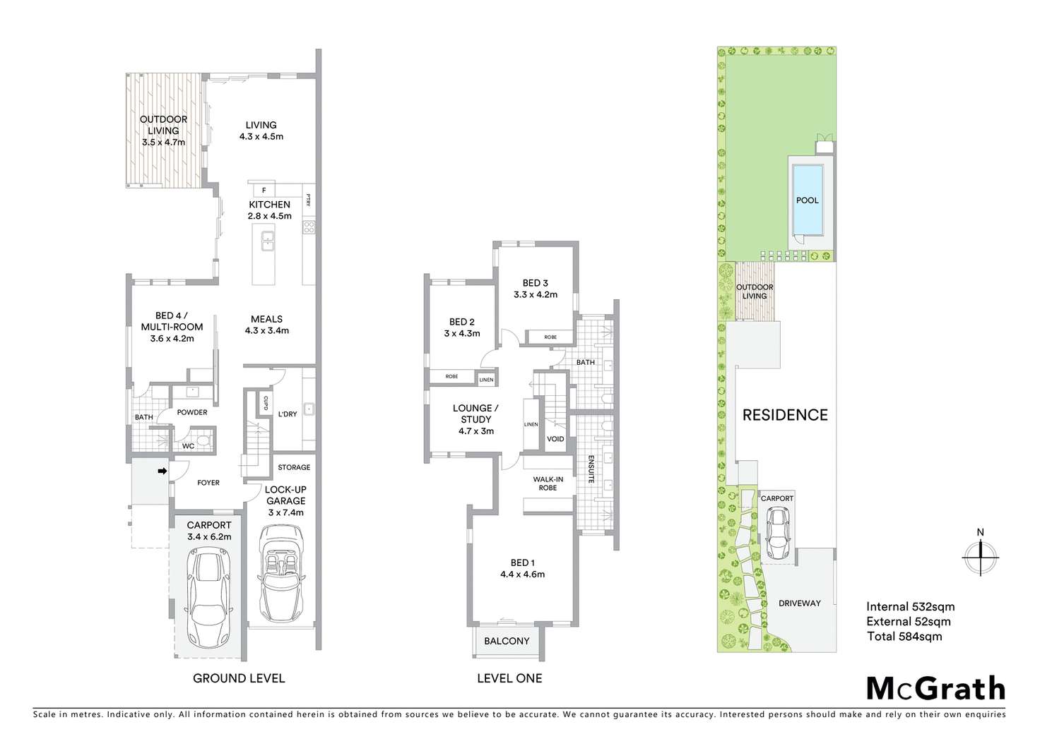 Floorplan of Homely semiDetached listing, 29B Northcote Avenue, Caringbah South NSW 2229