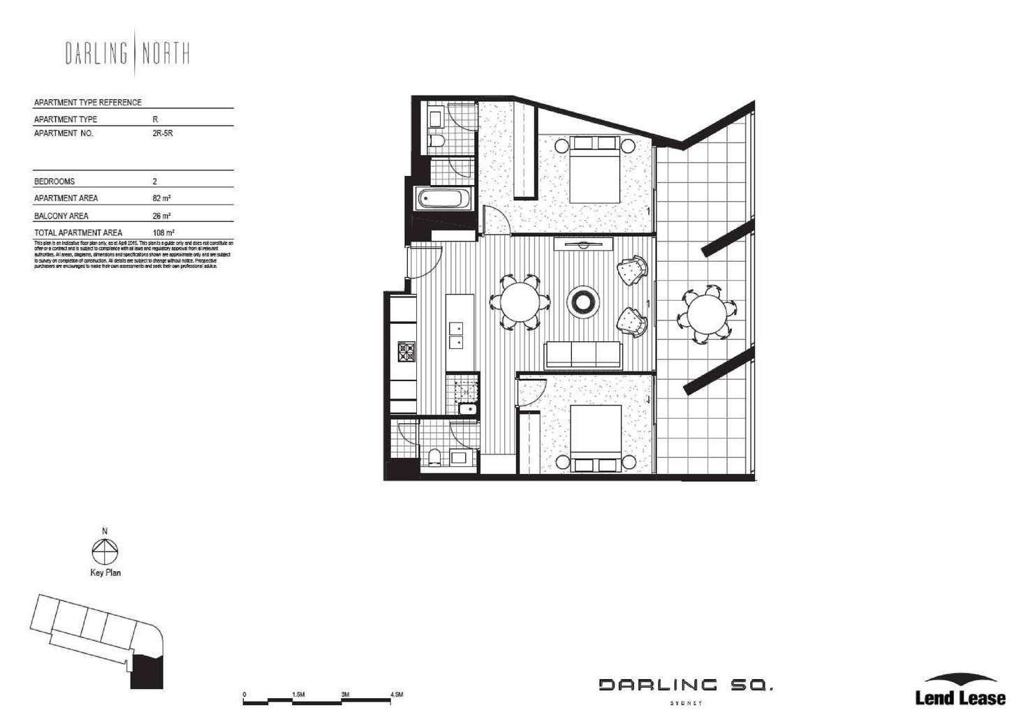 Floorplan of Homely apartment listing, Level 5/81 Harbour Street, Haymarket NSW 2000