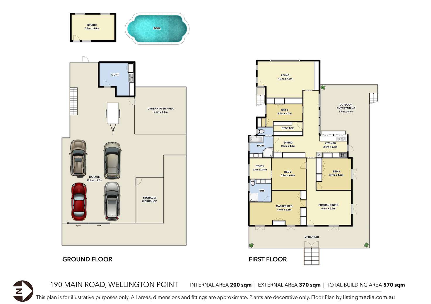 Floorplan of Homely house listing, 190 Main Road, Wellington Point QLD 4160
