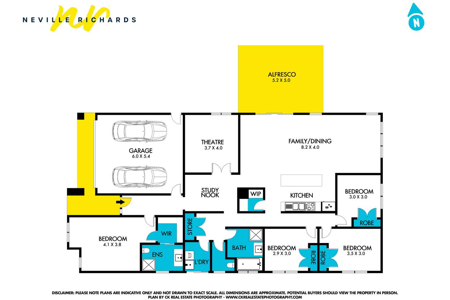 Floorplan of Homely house listing, 5 The Glen, Drysdale VIC 3222