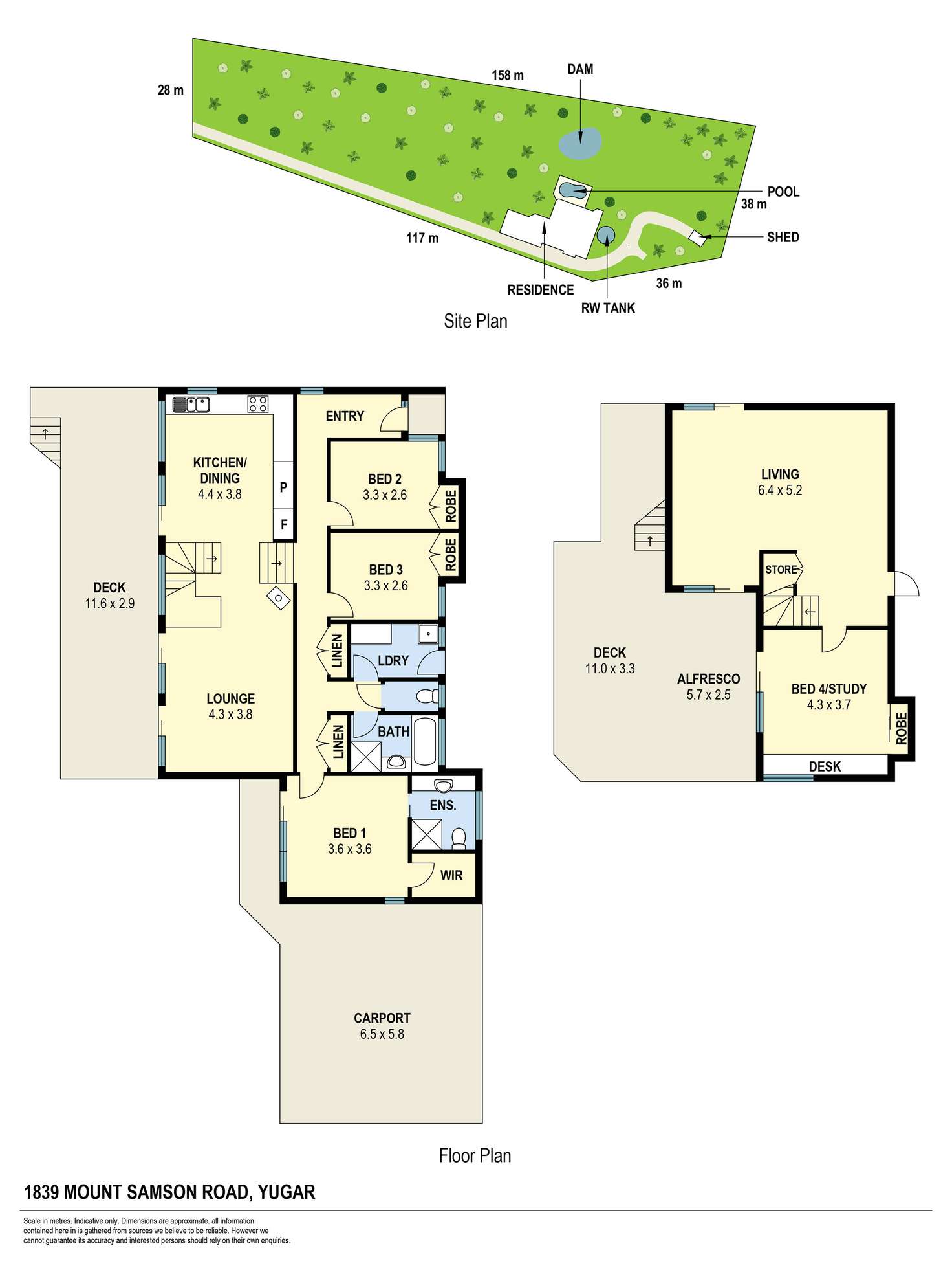 Floorplan of Homely house listing, 1839 Mount Samson Road, Yugar QLD 4520