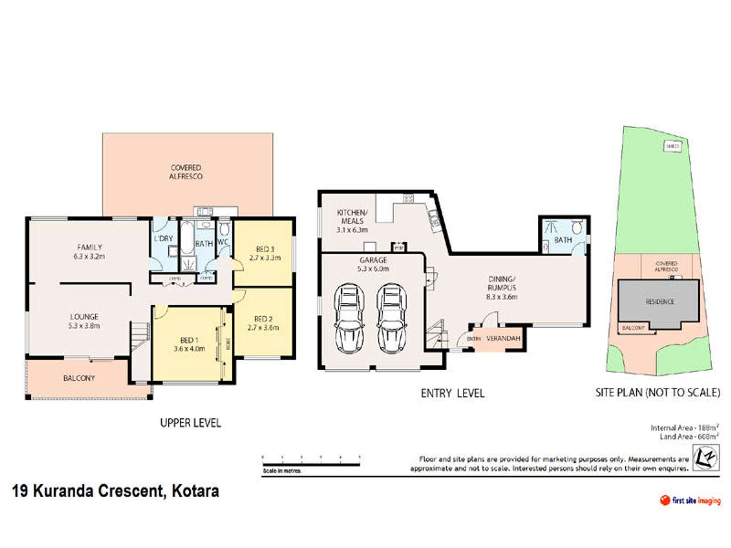 Floorplan of Homely house listing, 19 Kuranda Crescent, Kotara NSW 2289