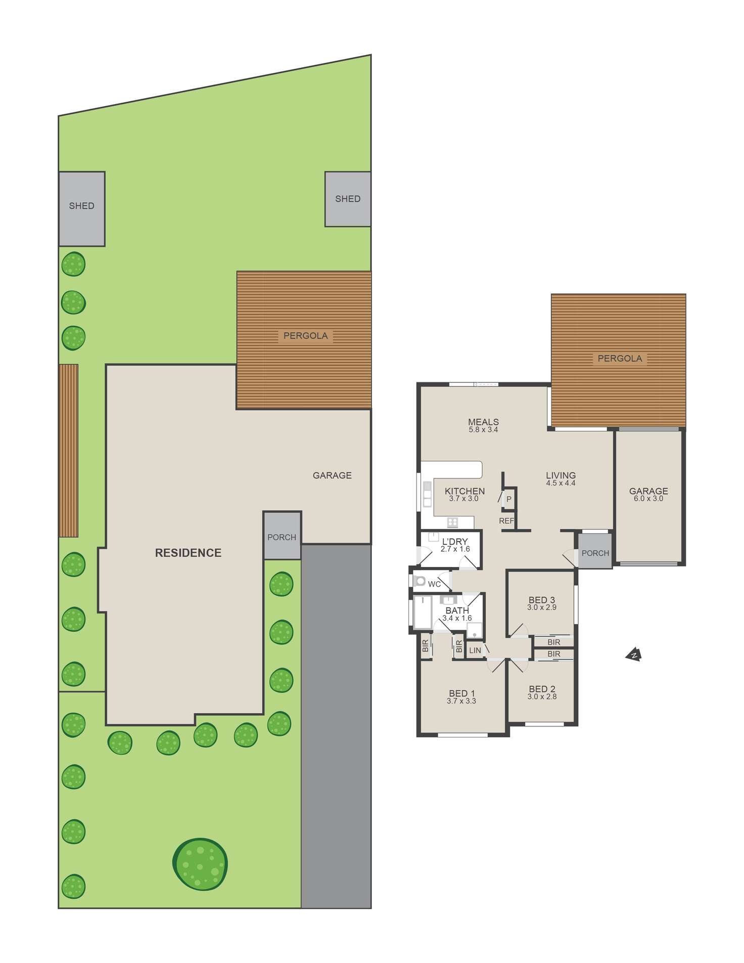 Floorplan of Homely house listing, 28 Bowral Loop, Craigieburn VIC 3064