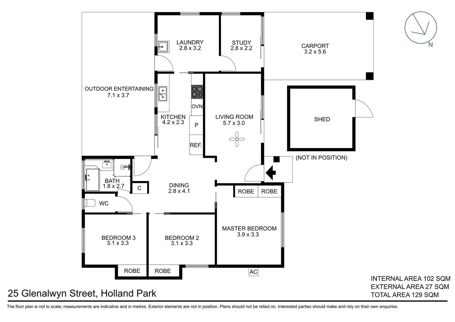 Floorplan of Homely house listing, 25 Glenalwyn Street, Holland Park QLD 4121