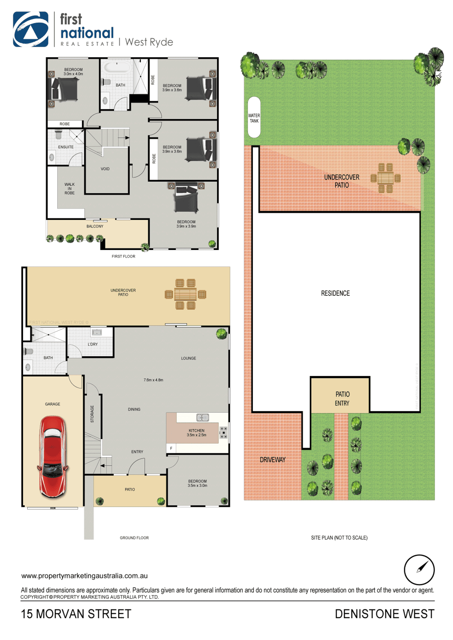 Floorplan of Homely house listing, 15 Morvan Street, Denistone West NSW 2114