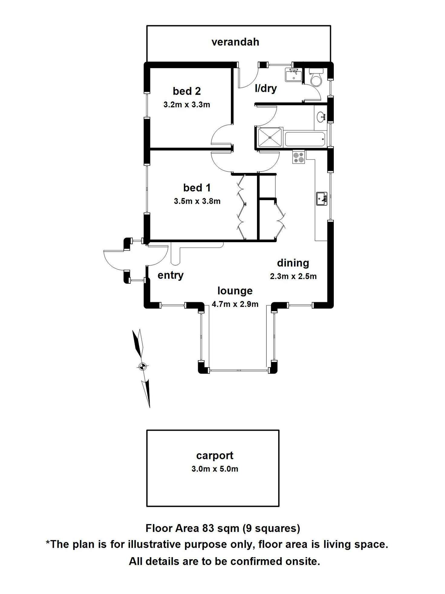 Floorplan of Homely house listing, 38 Albert Street, Upper Ferntree Gully VIC 3156