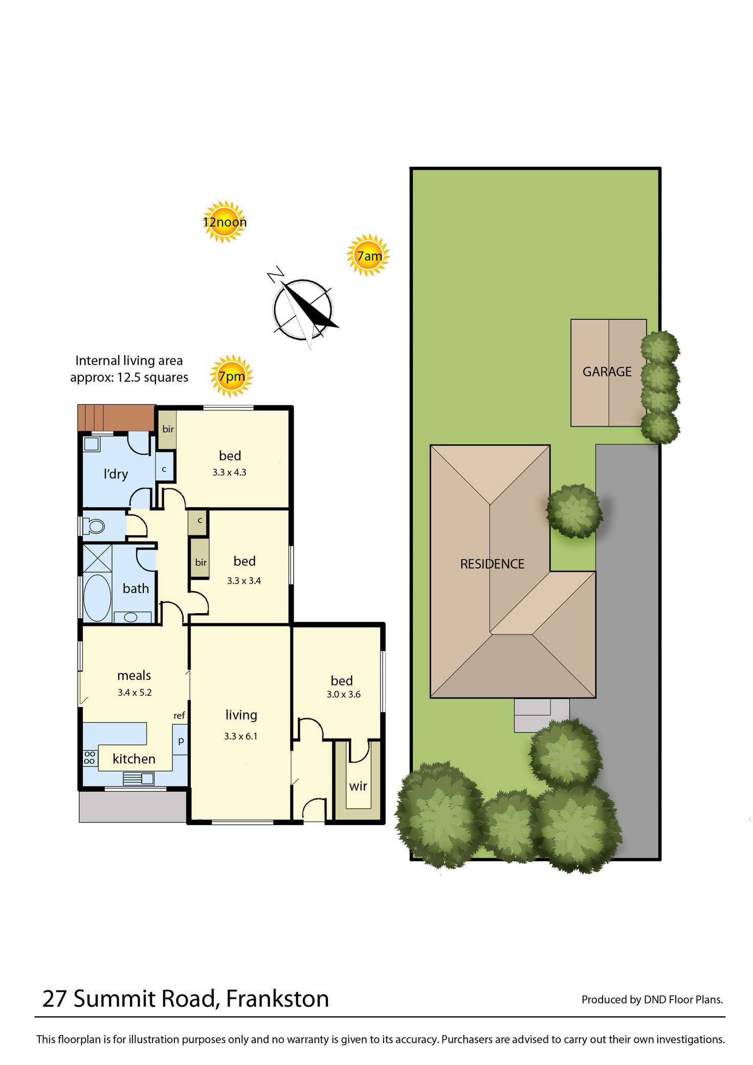 Floorplan of Homely house listing, 27 Summit Road, Frankston VIC 3199