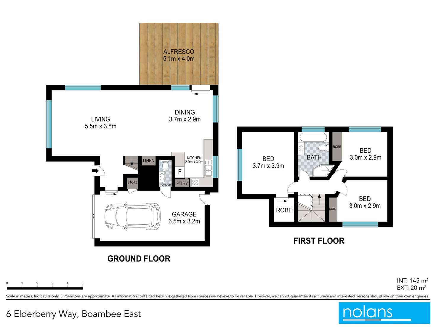 Floorplan of Homely house listing, 6 Elderberry Way, Boambee East NSW 2452