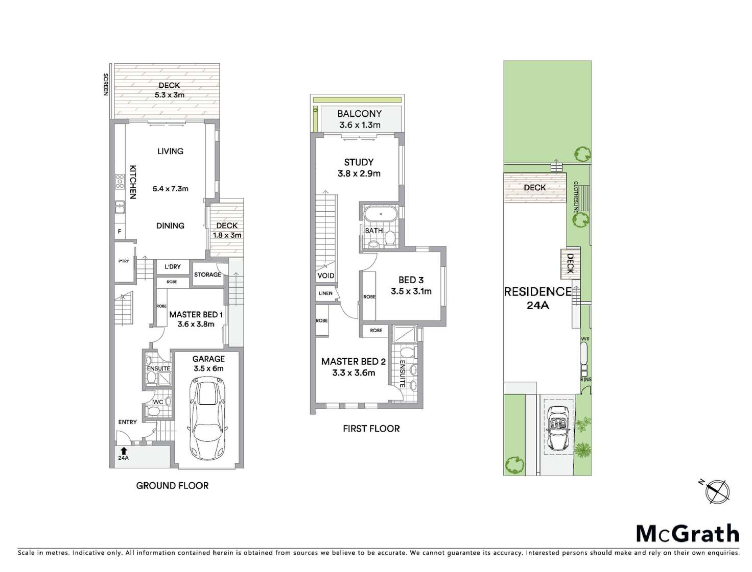 Floorplan of Homely house listing, 24A Elcho Street, Newtown VIC 3220