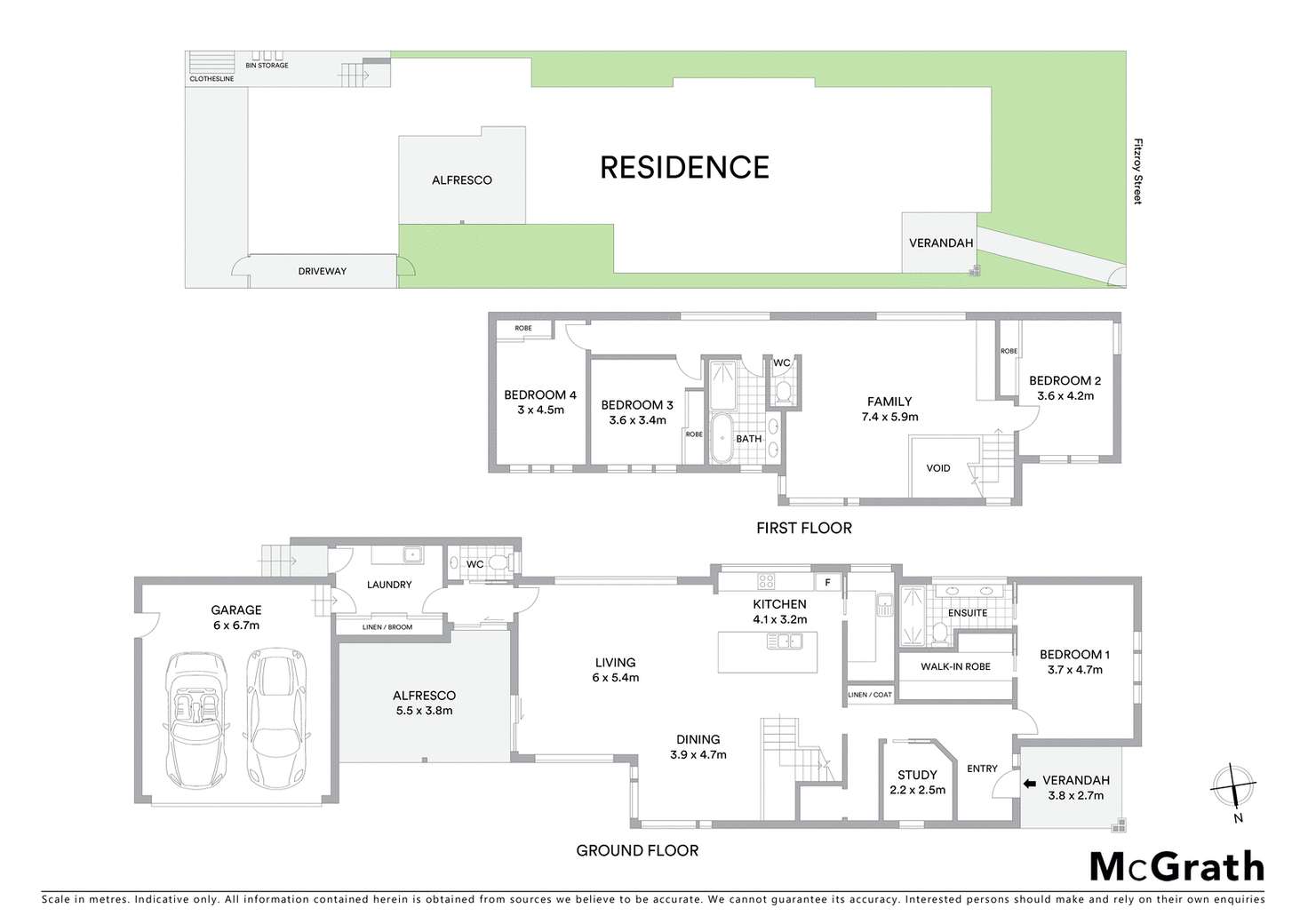 Floorplan of Homely house listing, 49 Fitzroy Street, Geelong VIC 3220