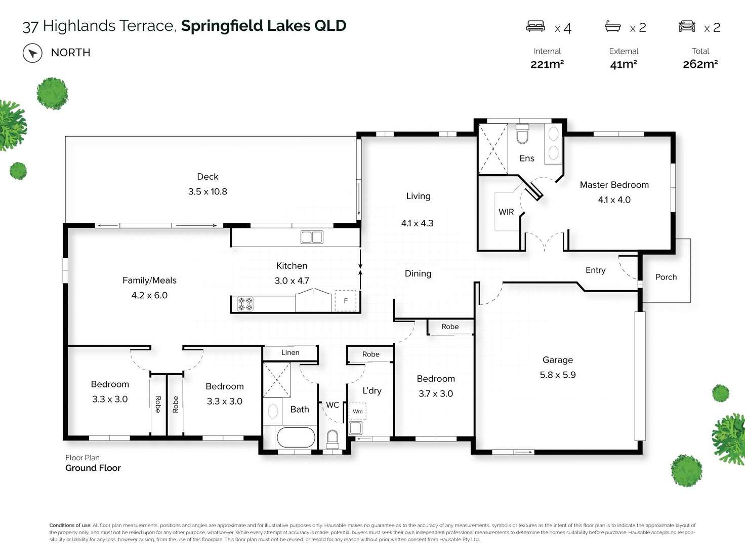 Floorplan of Homely house listing, 37 Highlands Terrace, Springfield Lakes QLD 4300